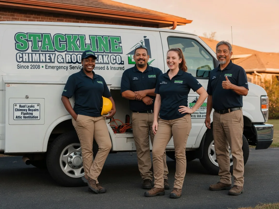 Chimney flashing repair company in Cibolo, TX